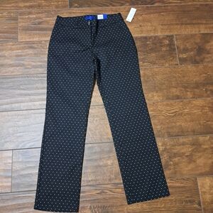 Black Polka Dot Men's Pants